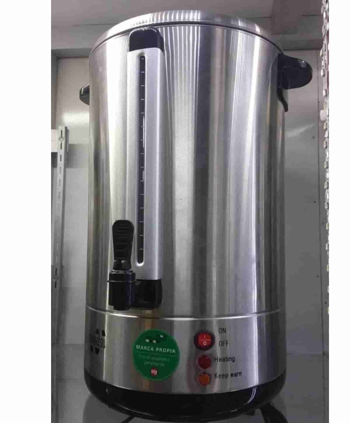 HERVIDOR ELECTRICO EN ACERO DE 10 LITROS IMPORTADO
