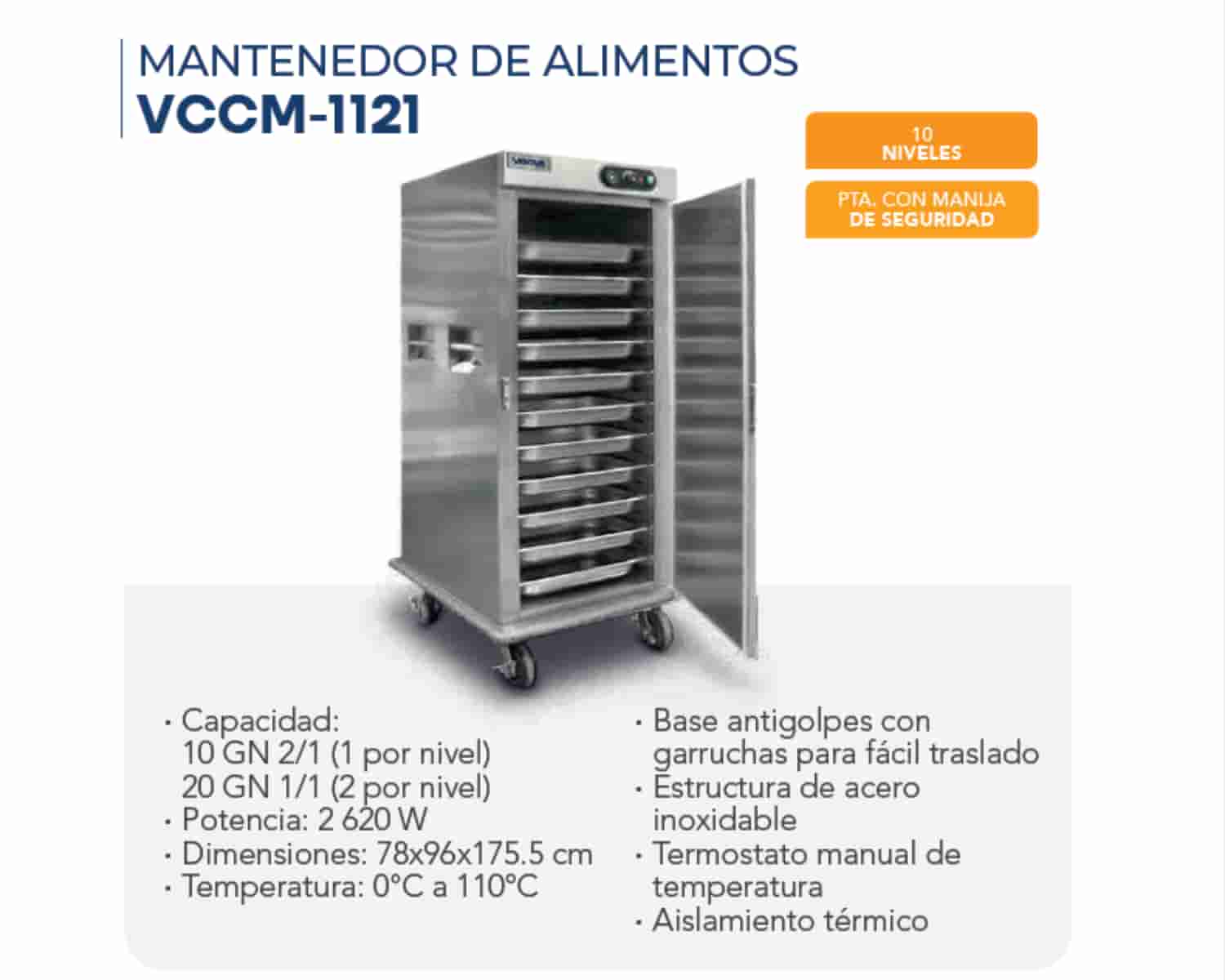 MANTENEDOR DE ALIMENTOS - VCCM - 1121