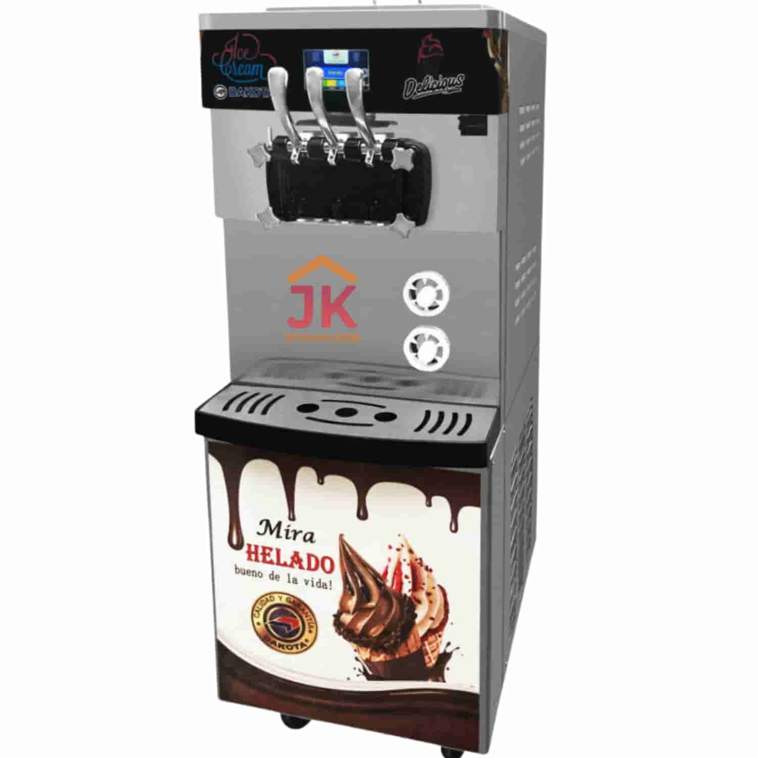 MAQUINA DE HELADO SOFT – DK - 355 MOTOR 2 HP