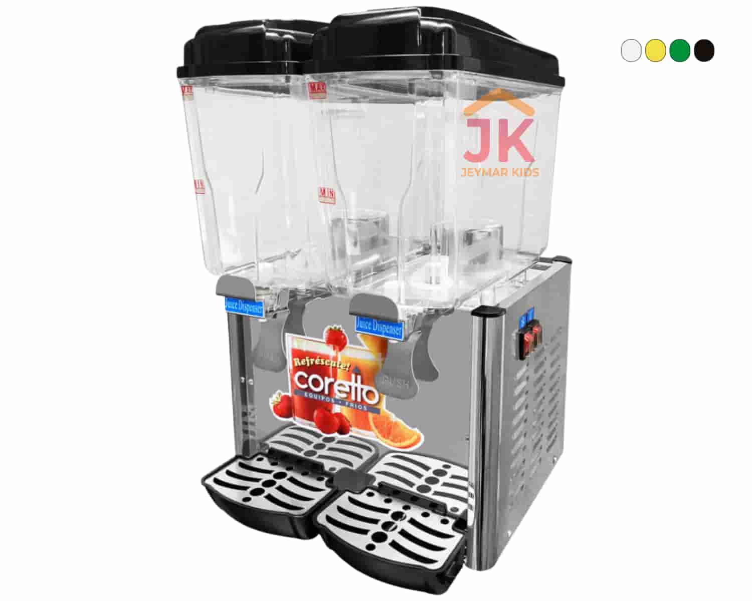 MAQUINA REFRESQUERA DK - 218 – 18 LITROS X 2 TOLVAS