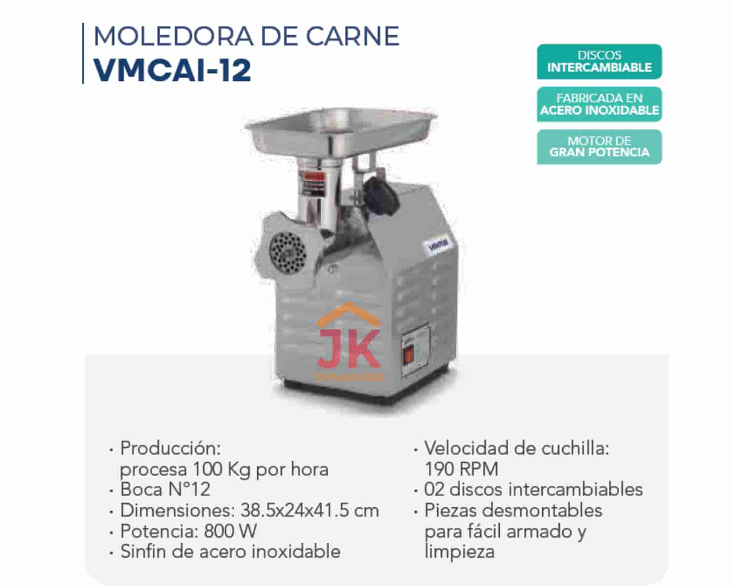 MOLEDORA DE CARNE - VMCAI - 12
