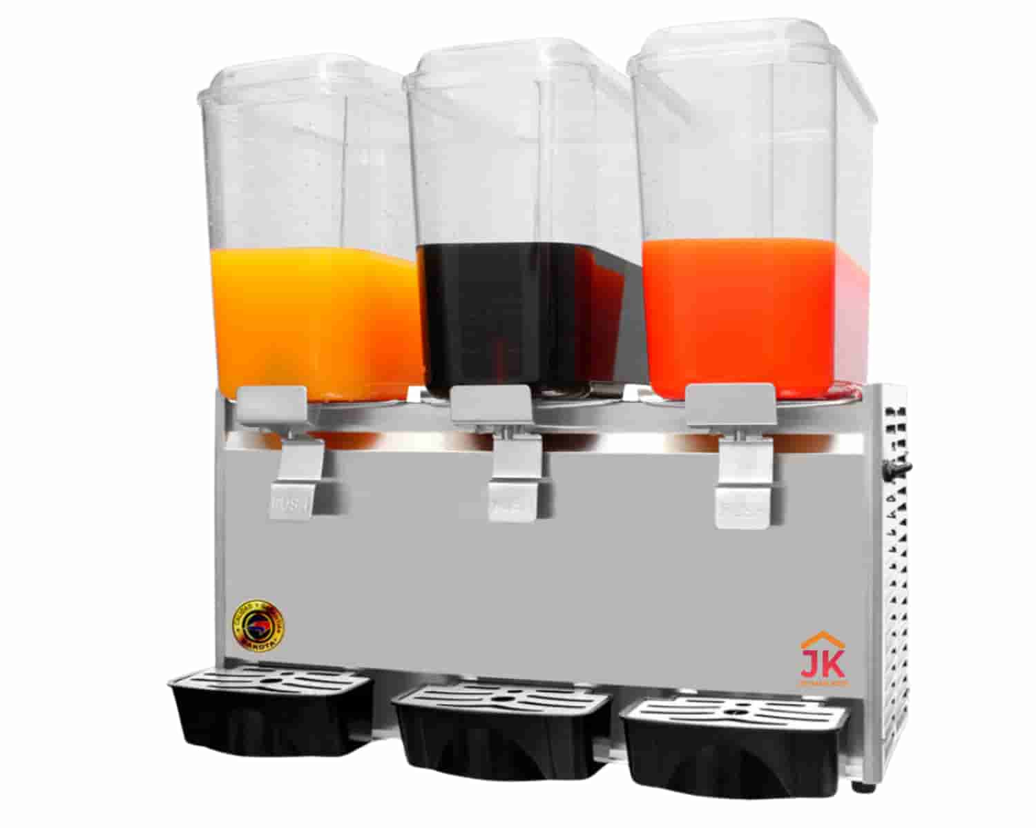 Maquina refresquera 3 tolvas x 18 litros - RDK - 183