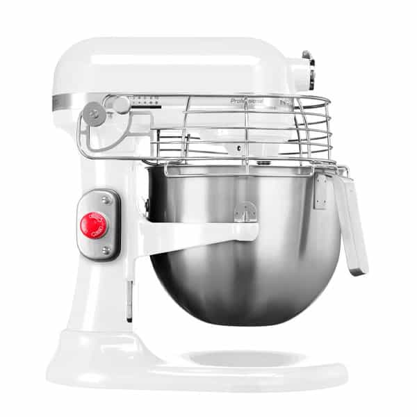 Batidora Profesional 6.9L kitchenAid blanca