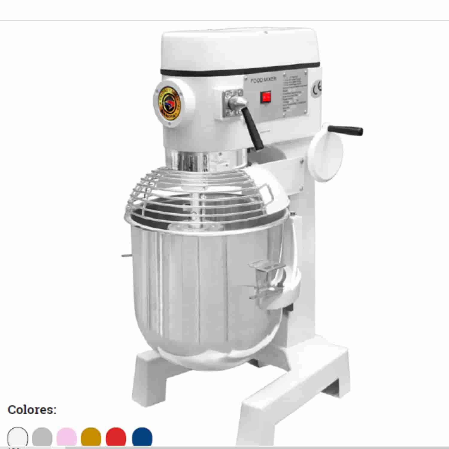 Batidora industrial cabeza alta 30 litros BDK - 30 Dakota