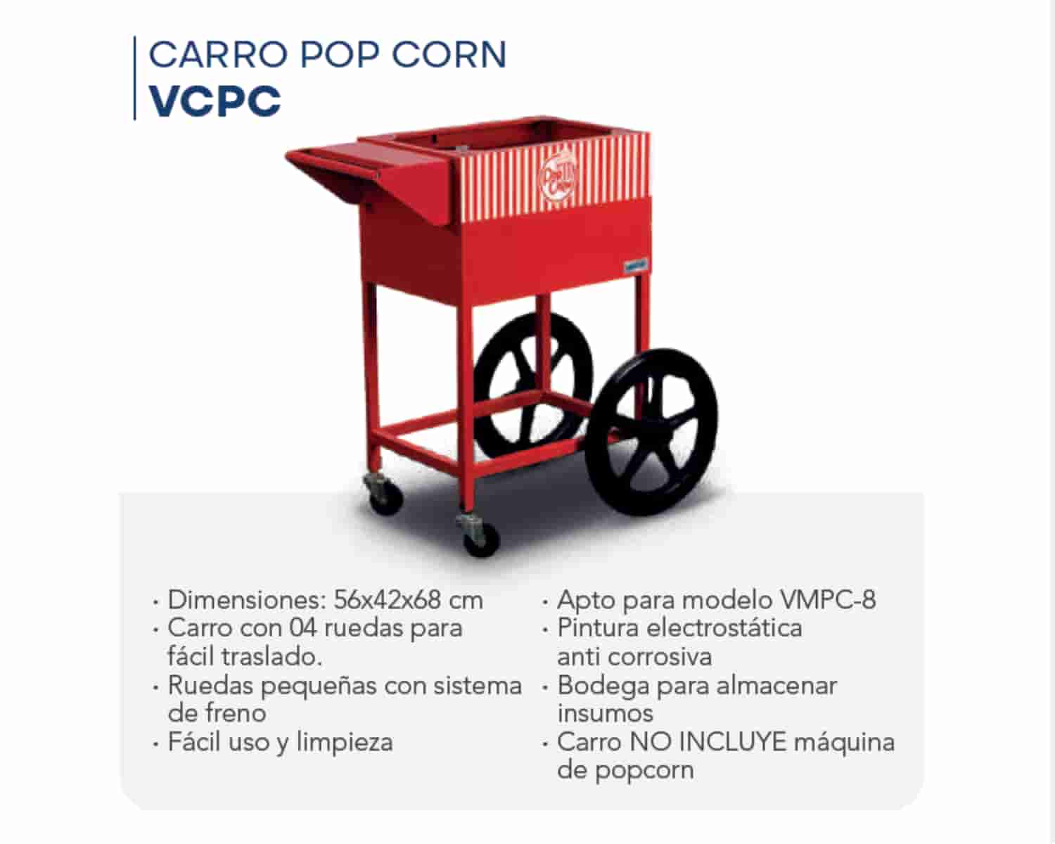 CARRO POP CORN – VCPC